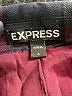 Express Plaid Burgundy Blazer Size 6 - photo 6