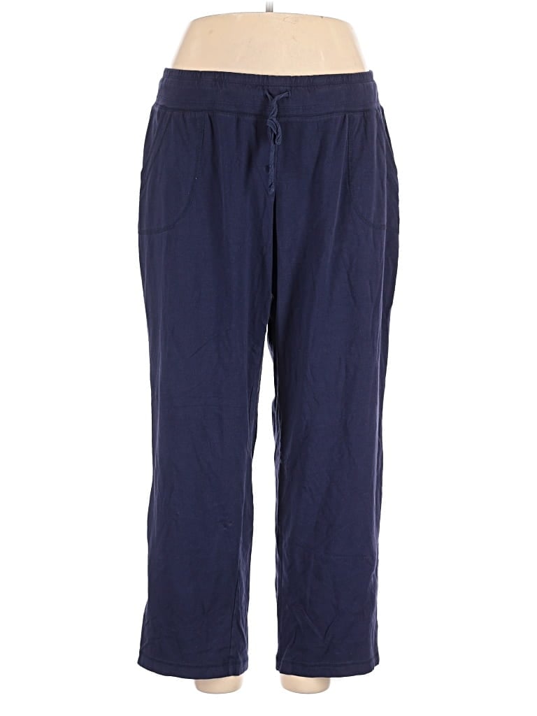 Pre-owned Danskin Now Casual Pants In Blue