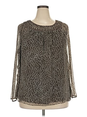 Coldwater Creek Long Sleeve Blouse (view 1)