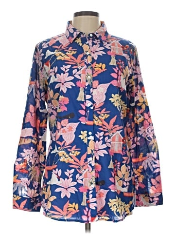 J. McLaughlin Long Sleeve Blouse (view 1)