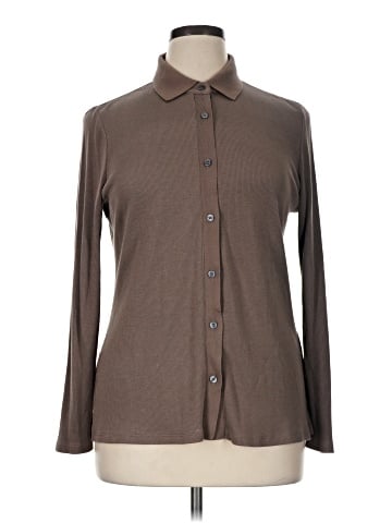 Theory Long Sleeve Button-Down Shirt (view 1)