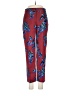 J.Crew Collection Print Red Silk Pants Size 0 - photo 1