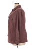 Notations Stripes Burgundy Long Sleeve Blouse Size 2X - photo 5