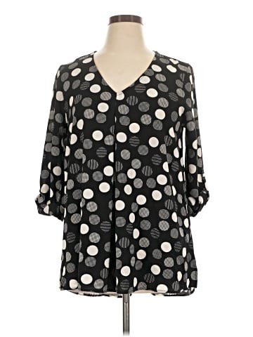 Bobeau Long Sleeve Blouse (view 1)