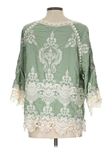 North Style 3/4 Sleeve Blouse (view 2)