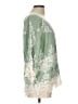 North Style 100% Rayon Green 3/4 Sleeve Blouse Size L - photo 4