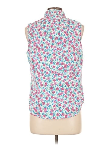 J.Crew Factory Store Sleeveless Button-Down Shirt (view 2)