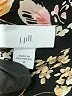 J.Jill 100% Polyester Floral Black Long Sleeve Blouse Size M - photo 7
