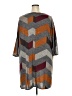 Ultra Teeze Chevron-herringbone Gray Poncho Size 3X - photo 2