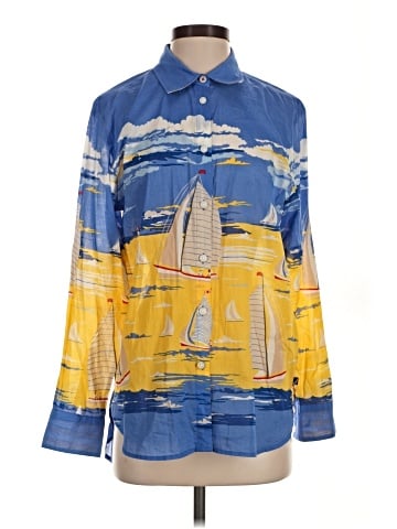 Nautica Jeans Company Long Sleeve Button-Down Shirt (view 1)