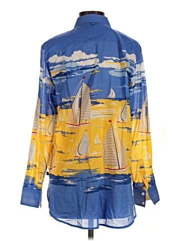 Nautica Jeans Company Long Sleeve Button-Down Shirt (view 2)