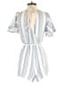 Trixxi 100% Cotton Stripes White Romper Size M - photo 2