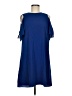 CeCe Solid Blue Casual Dress Size 8 - photo 1