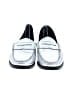 G.H. Bass & Co. 100% Leather Metallic Silver Flats Size 9 - photo 2