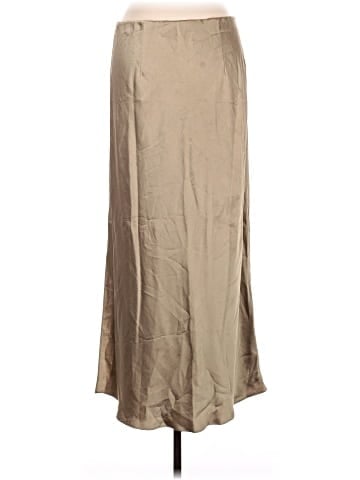 Madewell Satin Maxi Slip Skirt (view 2)
