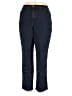Gloria Vanderbilt Chevron-herringbone Blue Jeans Size 18 - photo 1