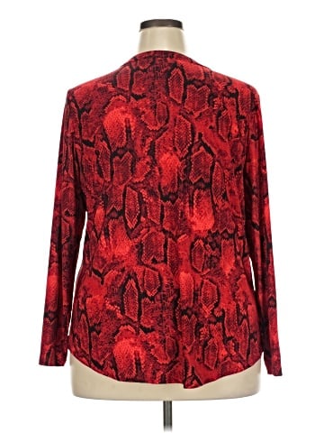 INC International Concepts Long Sleeve Blouse (view 2)