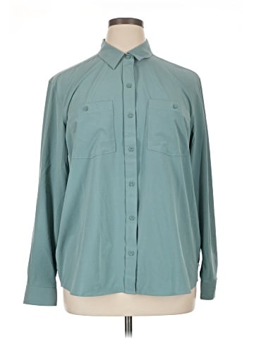 Eddie Bauer Long Sleeve Button-Down Shirt (view 1)