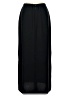 Pendleton Solid Black Formal Skirt Size 10 - photo 2