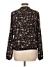 Maurices 100% Recycled Polyester Floral Black Jacket Size L - photo 2
