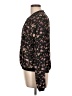 Maurices 100% Recycled Polyester Floral Black Jacket Size L - photo 5