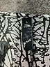 GNW 100% Nylon Silver 3/4 Sleeve Blouse Size L - photo 7