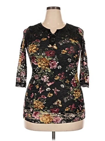 Unbranded 3/4 Sleeve Blouse (view 1)