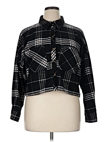 Ci Sono Long Sleeve Button-Down Shirt (view 1)
