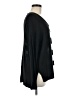 Elan 100% Acrylic Stripes Black Pullover Sweater One size - photo 4