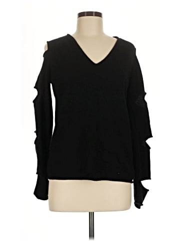 Skull Cashmere Pullover Sweater (view 1)