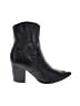 Steve Madden 100% Leather Black Ankle Boots Size 8 1/2 - photo 1