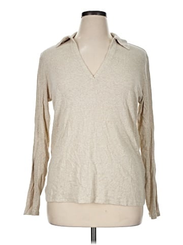Banana Republic Factory Store Long Sleeve Polo (view 1)