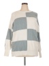 BKE Checkered-gingham White Pullover Sweater Size XL - photo 1