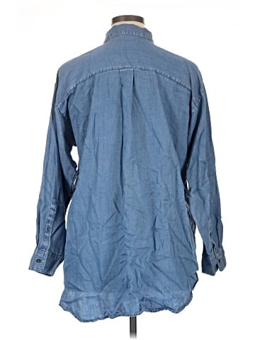 Ann Taylor LOFT Long Sleeve Button-Down Shirt (view 2)