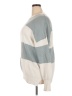 BKE Checkered-gingham White Pullover Sweater Size XL - photo 5