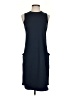 Zella Solid Blue Casual Dress Size S - photo 1