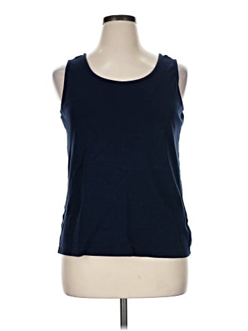 Lands' End Sleeveless T-Shirt (view 1)