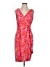 Chaps Paisley Red Cocktail Dress Size L - photo 1