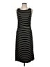 Athleta Stripes Black Casual Dress Size M - photo 1