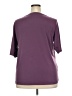 Context Purple Short Sleeve Top Size 3X - photo 2