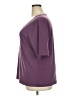 Context Purple Short Sleeve Top Size 3X - photo 5
