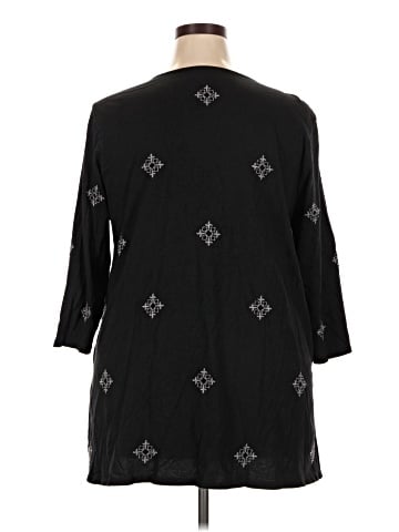 J.Jill 3/4 Sleeve Blouse (view 2)