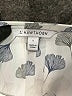 41Hawthorn 100% Polyester Hearts Ivory Long Sleeve Blouse Size L - photo 4