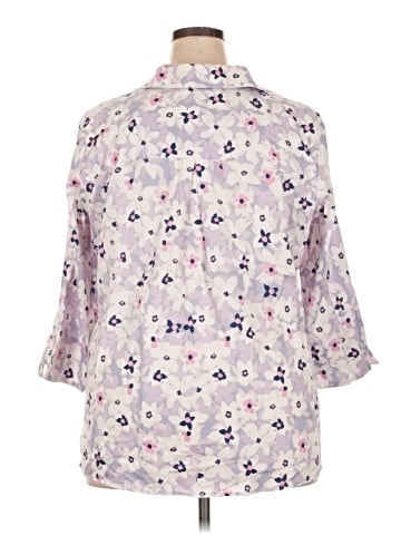 Foxcroft 3/4 Sleeve Blouse (view 2)