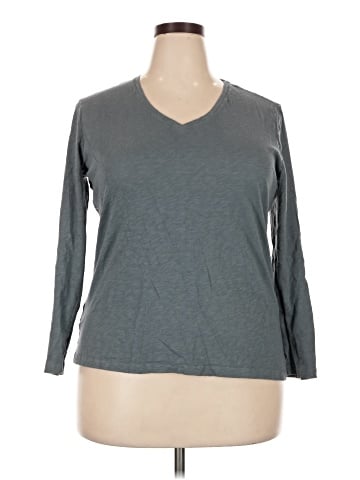 Eddie Bauer 3/4 Sleeve T-Shirt (view 1)