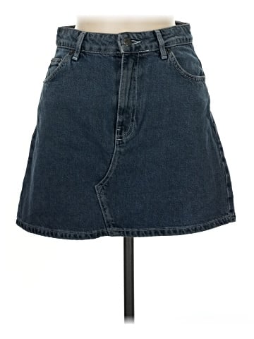 Topshop Denim Skirt (view 1)