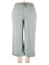 Wiholl Green Casual Pants Size 2X - photo 1