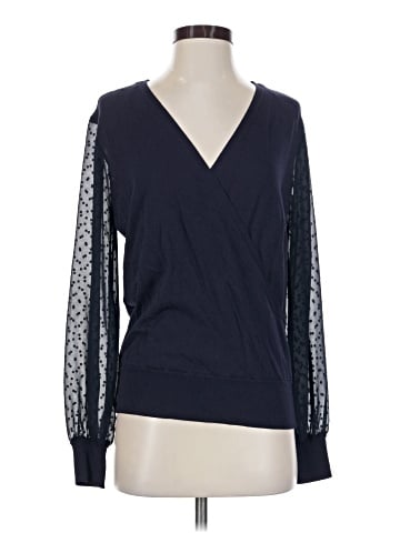 Ann Taylor Long Sleeve Blouse (view 1)