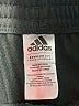 Adidas 100% Polyester Black Track Pants Size 14 - photo 3