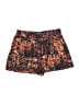 Astr 100% Polyester Floral Orange Shorts Size L - photo 1